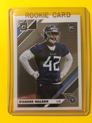   2019 OPTIC D ANDRE WALKER ROOKIE Base #141 RC Tennessee Titans