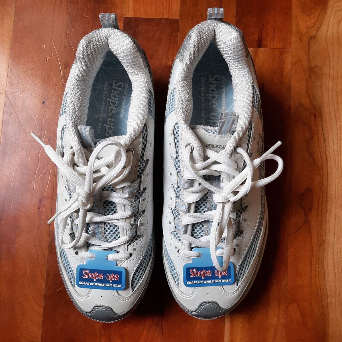 NEW Skechers Shape Ups Sneaker Fitness Toning Shoe Women 7.5 White