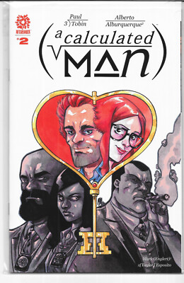 A Calculated Man #2 A Alberto Alburquerque Cover 1st Pri NM/NM+ Aftershock 2022