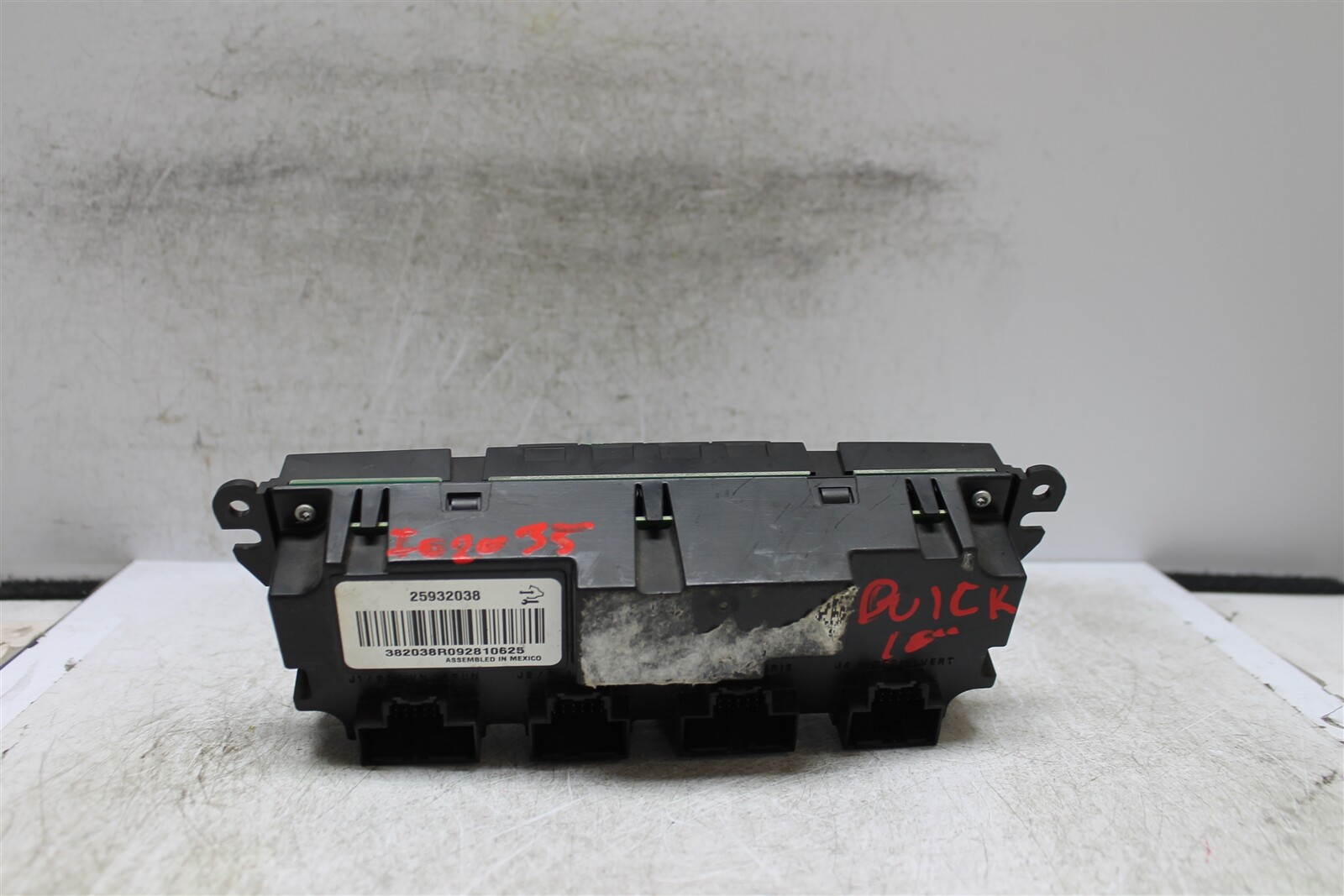 2008-2012+Buick+Enclave+AC+Heater+Climate+Control+25932038+52317 for ...