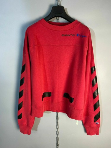 Off-White x Champion Men's Red Champion 