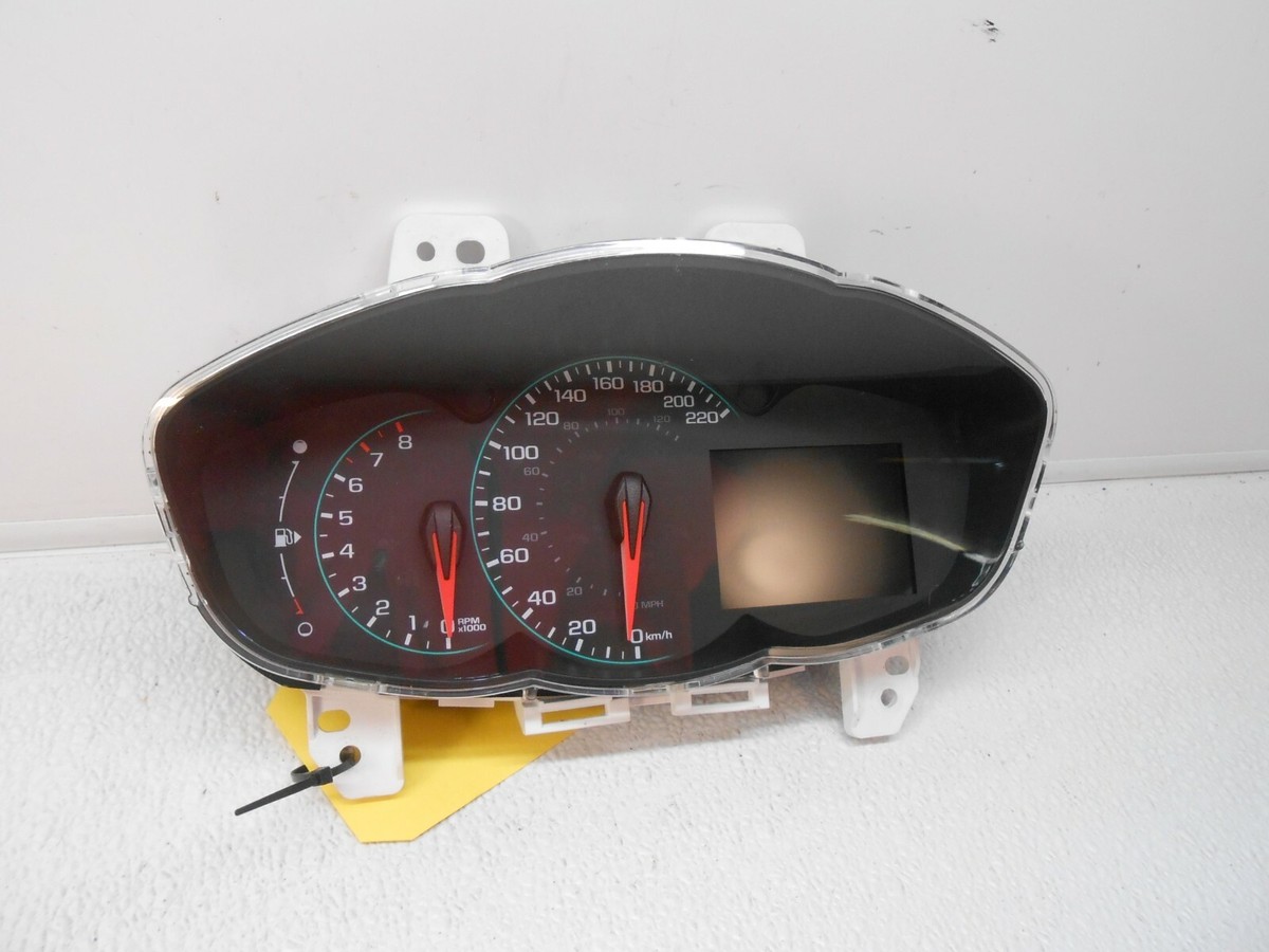 2017-18 Chevy Sonic Instrument Cluster KM/H Display Only OEM