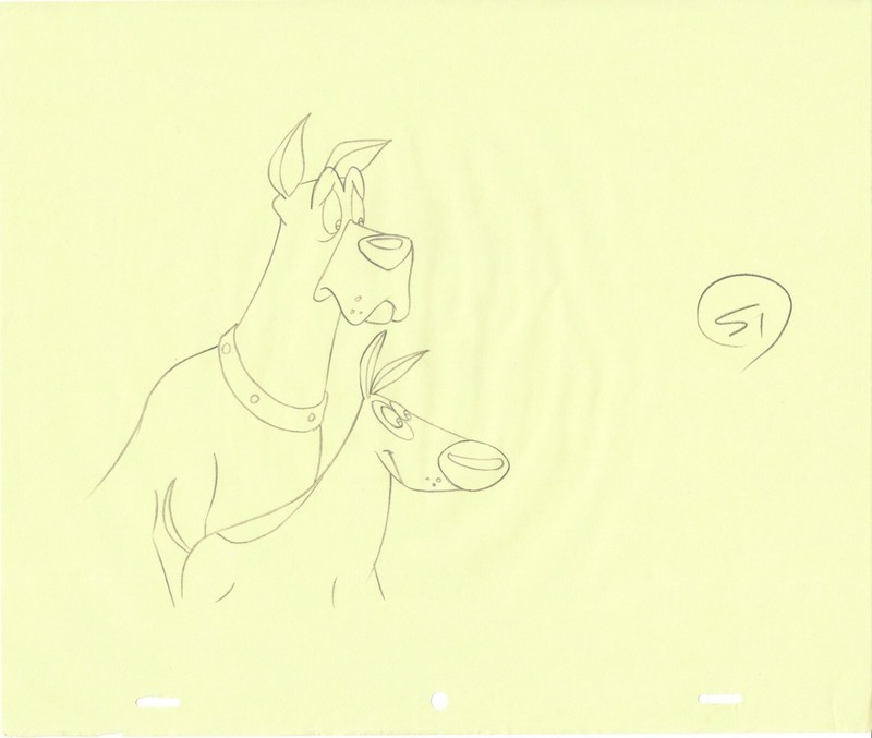 Beethoven TV Series puppy Production Animation Cel Drawing 1993 Ivan Reitman 51