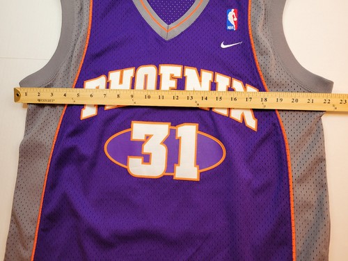 Vintage Nike Phoenix Suns Marion #31 Jersey Men's Medium +2 Length Purple EUC - Picture 12 of 13