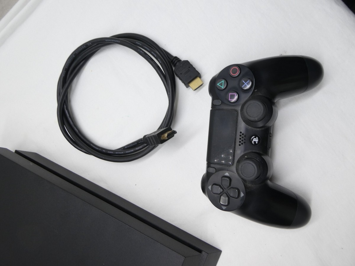 Sony PlayStation 4 500GB Jet Black Console with controller Tested