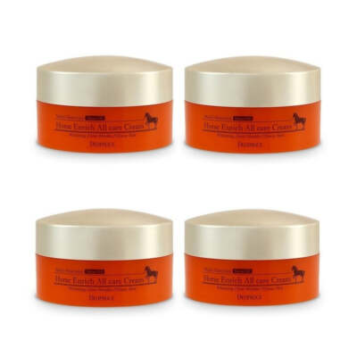 Deoproce Horse Enrich All Care Cream 100g*4Pcs - FREE SHIPPING