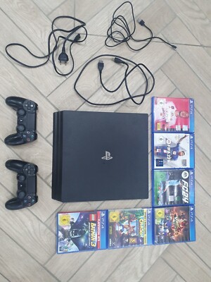 PS4 Pro 1TB Festplatte + 6 Spiele