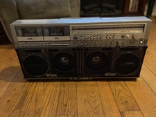 Sharp Gf-777 Boombox Tested And Works For Parts Holy Grail Of Ghetto Blasters.