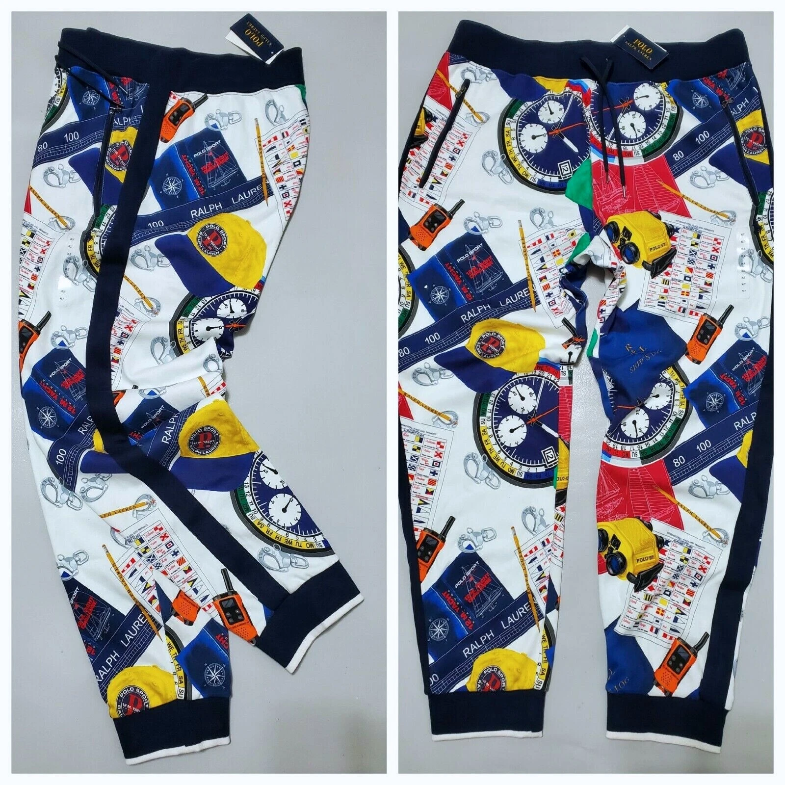Polo Ralph Lauren Mens Big&Tall 12M Yacht Challenge Graphic Jogger Pants: NEW
Opens in a new window