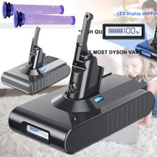 21.6V 9500mAh for Dyson V8 Replace Battery SV10 V8 Absolute V8 Animal / Filters