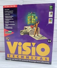 Visio Technical 5.0 Software Suite - Complete In Box CIB - 1997 - G2