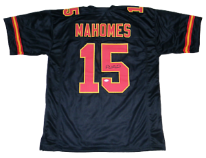 black patrick mahomes jersey