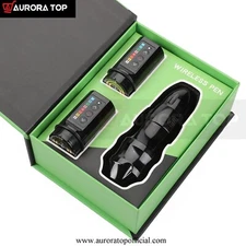 EXO Professional Wireless Tattoo Pen Machine Powerful Coreless Motor 2400mAh kit