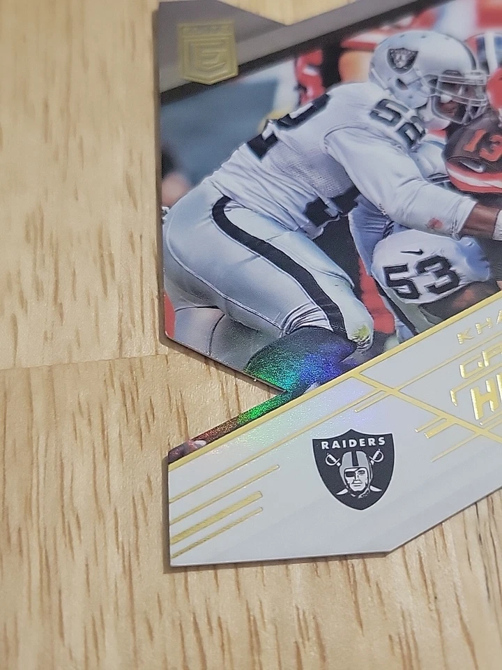 2016 Donruss Elite KHALIL MACK Greatest Hits Die Cut #GH-KM Raiders - Image 4 of 4