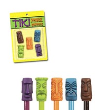 Tiki Pencil Tires: 5 Pieces