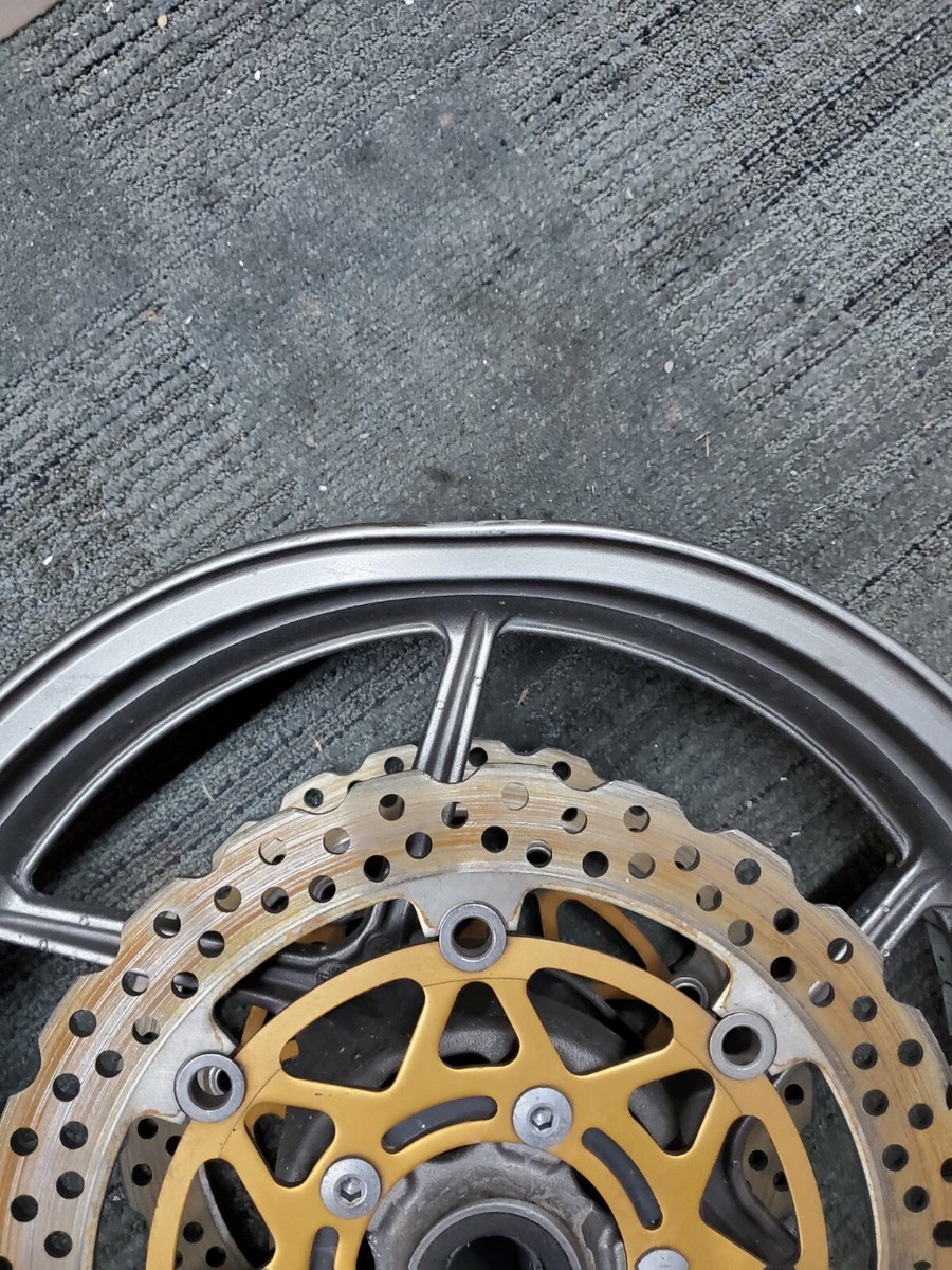 05-06 KAWASAKI NINJA ZX6R ZX 636 FRONT BACK REAR WHEELS RIMS