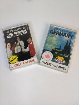 All The Best From Germany & The German Beer Garden 20 + 28 Songs on Cassette 