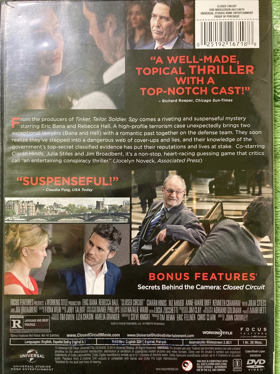 Closed Circuit (DVD, 2014) 25192167188 | eBay