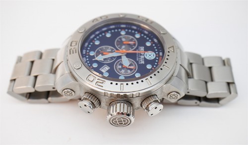 Deep Blue Precision Diver Juggernaut 1000 Quartz Chronograph Watch - Picture 5 of 14