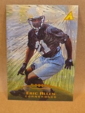 1995 Pinnacle Trophy Fútbol #121 Eric Allen Cornerback Philadelphia Eagles Salón de la fama