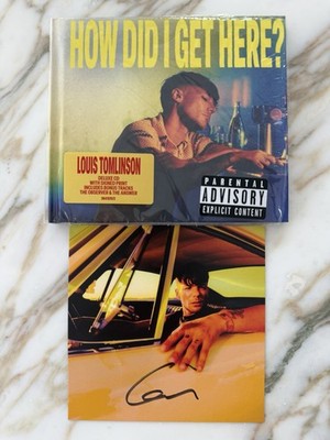 Louis Tomlinson - How Did I Get Here? Deluxe Edition (BMG) CD W/ SIGNED ART CARD