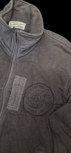 Vintage Avirex Military USAF Sweater Jacket - Picture 2 of 13