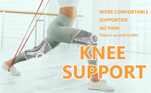 Rodillera AmRelieve Ultra Knee Elite manga de compresión con estabilizadores laterales - Imagen 7 de 17