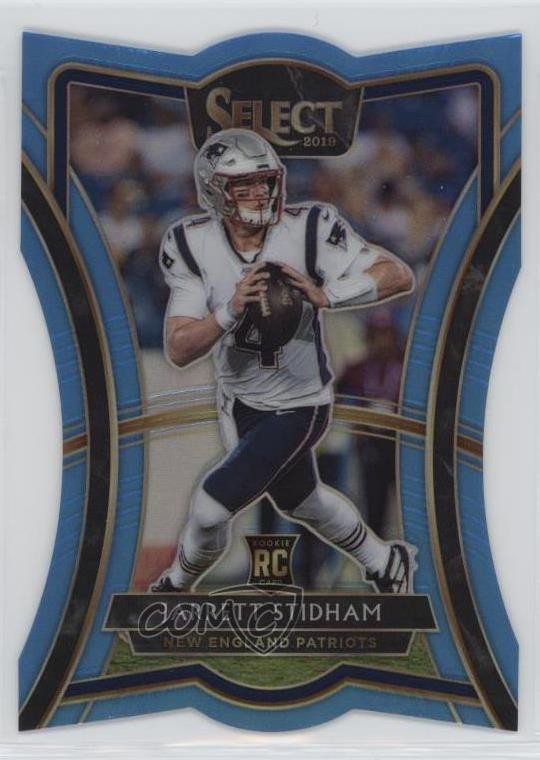 2019 Panini Select Light Blue Prizm 14/99 Jarrett Stidham #115 Rookie RC
