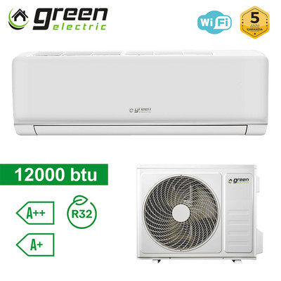 Klimaanlage mono 3,5 kW 12000 Btu WiFi R32 A++/A+ Green Electric PLUS