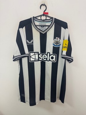 NEWCASTLE UNITED 2023/2024 HOME FOOTBALL SHIRT CASTORE GR XL ERWACHSENE HERREN