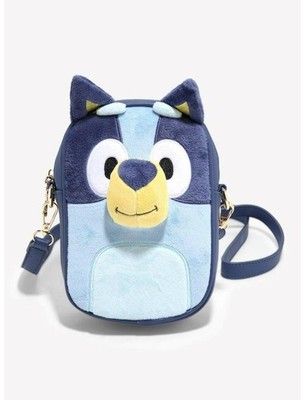 Bluey Figural Plush Bluey Crossbody Bag