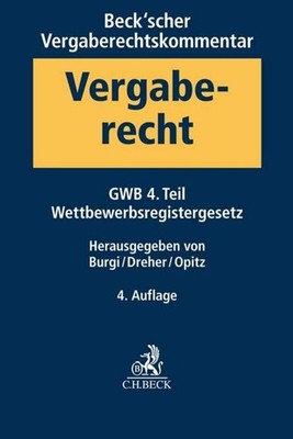 Beck'scher Vergaberechtskommentar 1 Martin Burgi