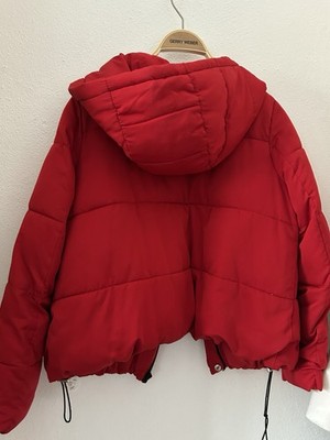 Pimkie Jacke Damen Rot Größe Gr. S Gebraucht