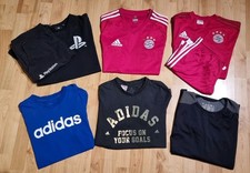 Bekleidungspaket Gr.M Junge Herren kurze Hosen Shirts Sport Adidas Sommer 8Teile