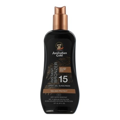 Australian Gold Instant Bronzer Gel Sunscreen SPF 15 237ml