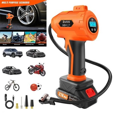 Auto Reifenfüller Kabellos Digital 180PSI Wiederaufladbar Reifen Luftkompressor Pumpe