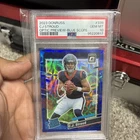 2023 Donruss CJ Stroud #339 Optic Preview Blue Scope Prizm RC PSA 10