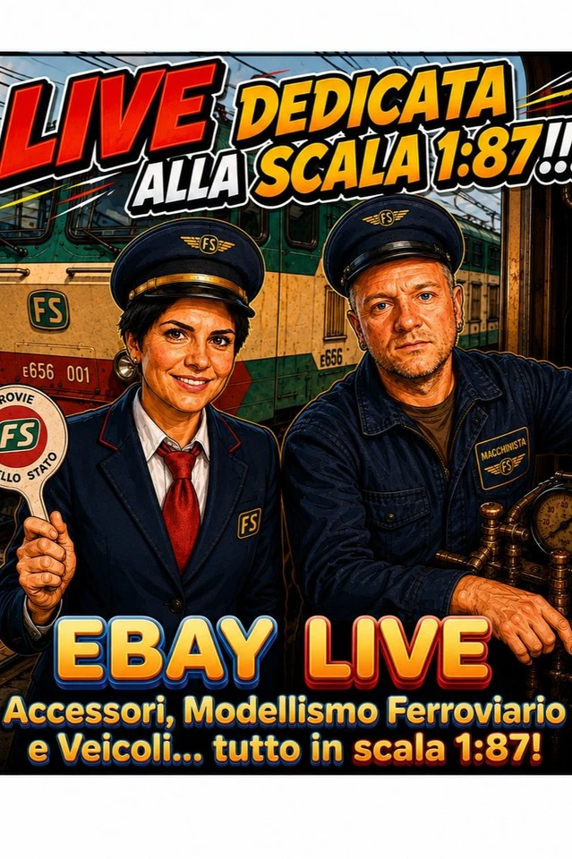 Accessori, Modellismo Ferroviario e Veicoli.... tutto in scala 1:87!