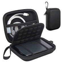 Hard Drive Carrying Case for WD Elements and My Passport Black Travel Bag