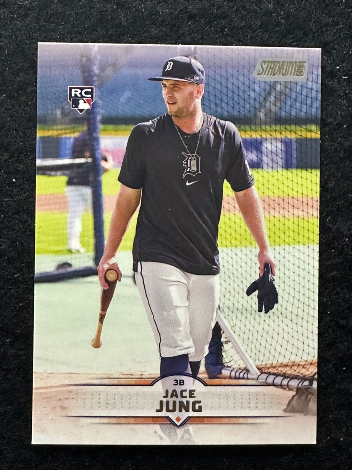 2025 Topps Stadium Club #47 Jace Jung, Detroit Tigers RC
