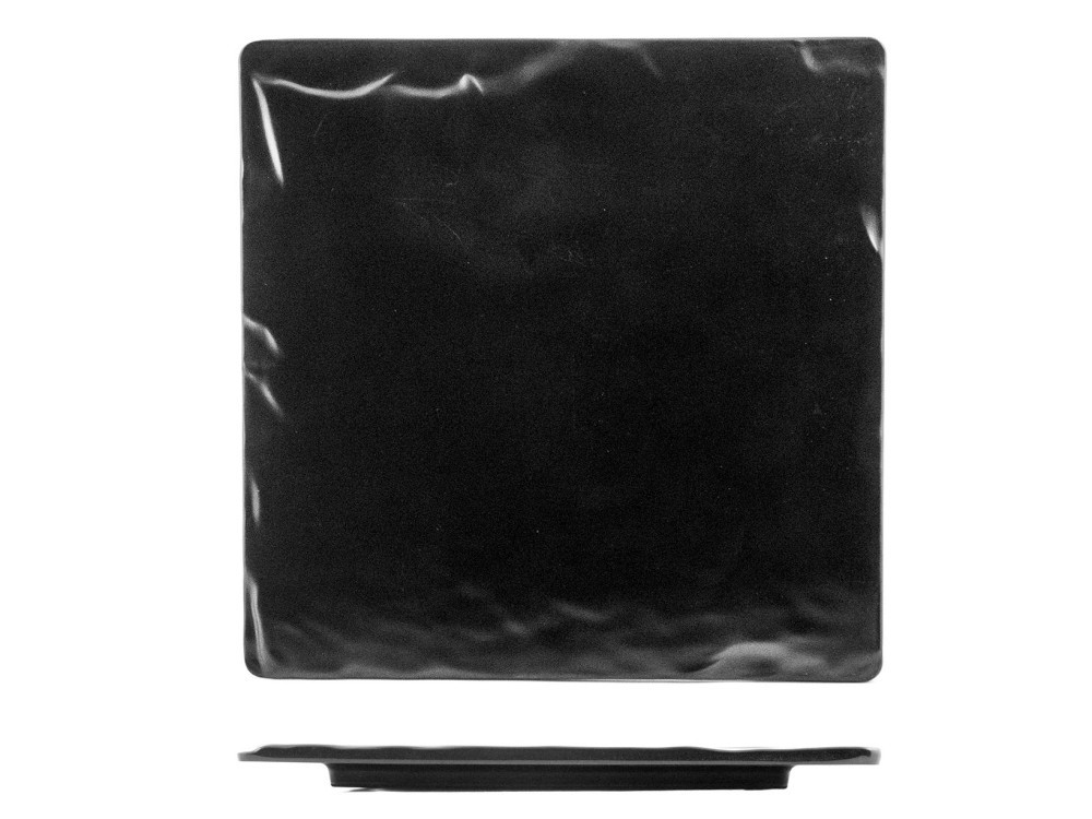 Melamine Plate Slate Decor 41X41 Cm 8094 H&H