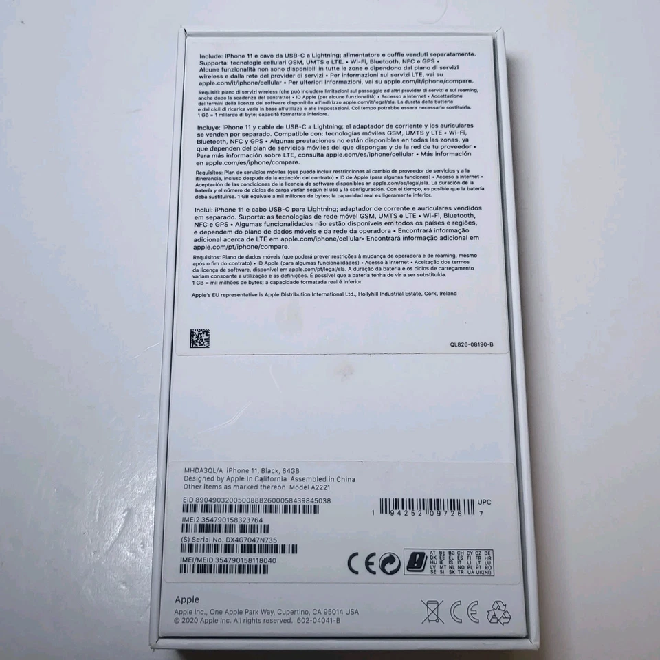 iPhone 11 64GB Apple CON SCATOLA FUNZIONANTE E SBLOCCATO OTTIMO TESTATO - Immagine 4 di 4