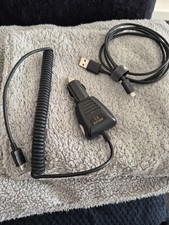 NOKIA CAR CHARGING LEAD AND A CHARGING LEAD