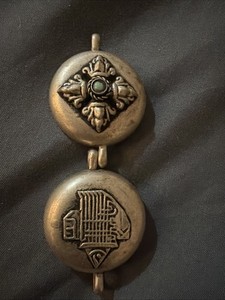 Antique Tibetan Turquoise Gau Prayer Box