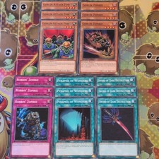 3 x Goblin Attack Force SBC1-ENI06 & Goblin Zombie SBAD Core YuGiOh 15cd SD Set