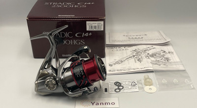 Shimano 16 Stradic CI4+ C2500HGS Spinnrolle mit Box Übersetzung 6,0:1 gebraucht