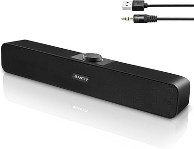 Speakers PC Boxes 3.5mm AUX 2.0 USB Soundbar with Stereo Speakers for PC 