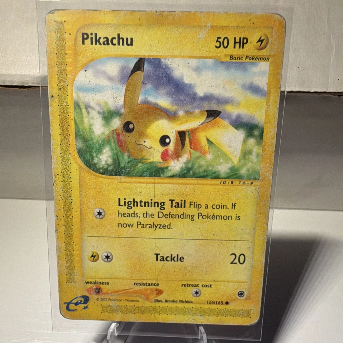 Pikachu Pokémon TCG Expedition Base Set Individual Collectible