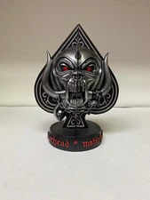 Motorhead Ace of Spades Warpig Snaggletooth Book Ends Nemesis Now NEW IN BOX
