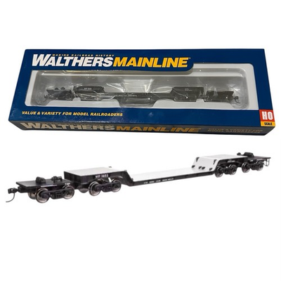 #ad #ad Walthers 910 50245 HO 81#x27; 8 Axle Depressed Center Flatcar Western Pacific WP $49.99
